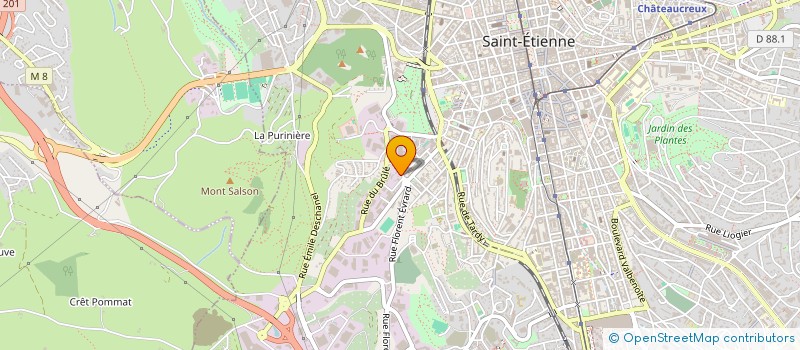 localisation de l'entreprise MONSIEUR LOIC SAFAR  SAINT-ETIENNE