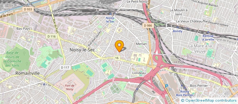 localisation de l'entreprise MONSIEUR LOIC SAHIN à NOISY-LE-SEC