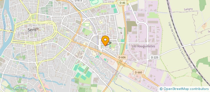 localisation de l'entreprise MONSIEUR LOIC SAINTE ROSE LE MERIL à SENS