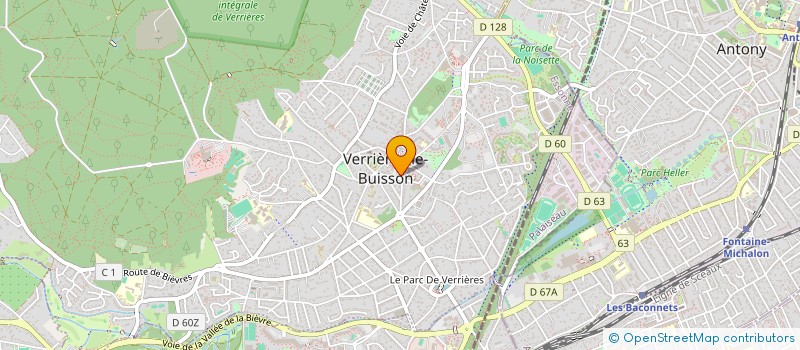 localisation de l'entreprise MONSIEUR LOIC SALBOT à VERRIERES-LE-BUISSON