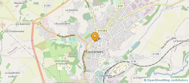 localisation de l'entreprise MONSIEUR LOIC SAM à COUTANCES