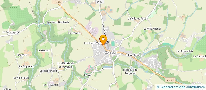 localisation de l'entreprise MONSIEUR LOIC SAMSON à CORSEUL
