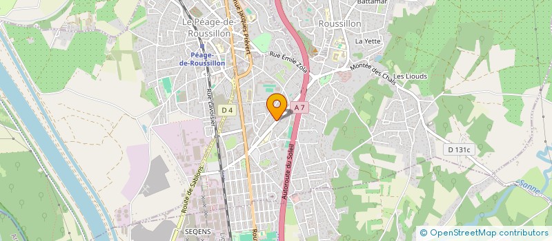 localisation de l'entreprise MONSIEUR LOIC SAN BARTOLOME  ROUSSILLON