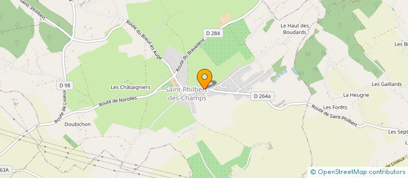 localisation de l'entreprise MONSIEUR LOIC SAYON  SAINT-PHILBERT-DES-CHAMPS