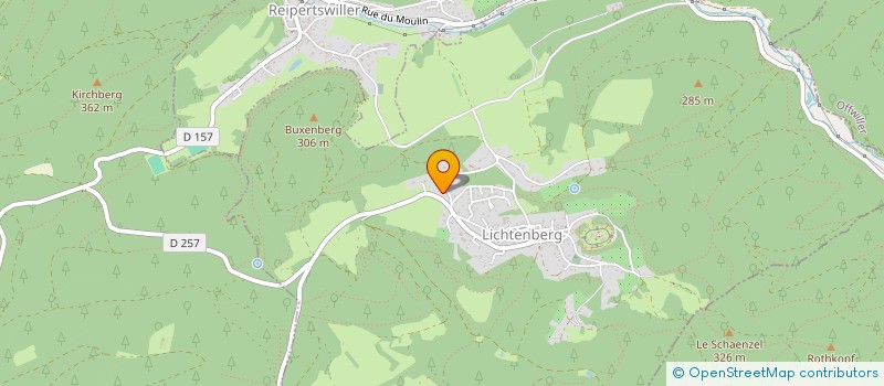 localisation de l'entreprise MONSIEUR LOIC SCHAFER  LICHTENBERG