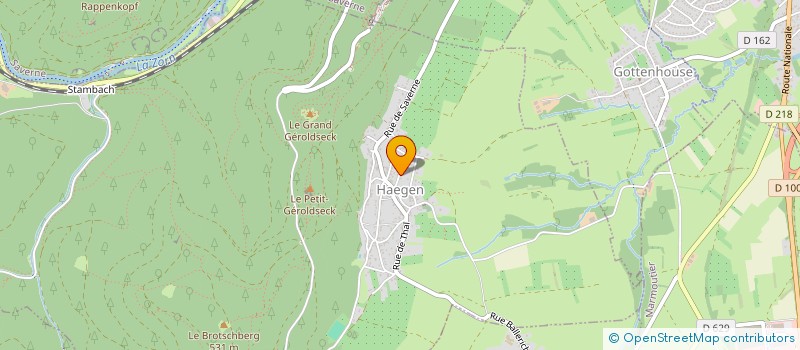 localisation de l'entreprise MONSIEUR LOIC SCHAL  HAEGEN