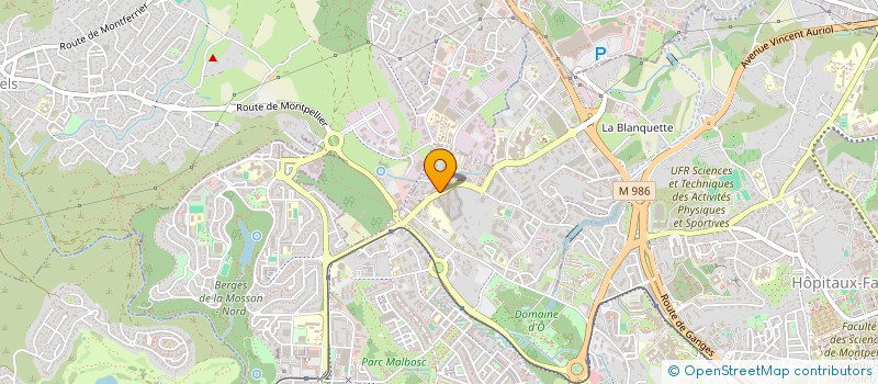 localisation de l'entreprise MONSIEUR LOIC SCHALL à MONTPELLIER