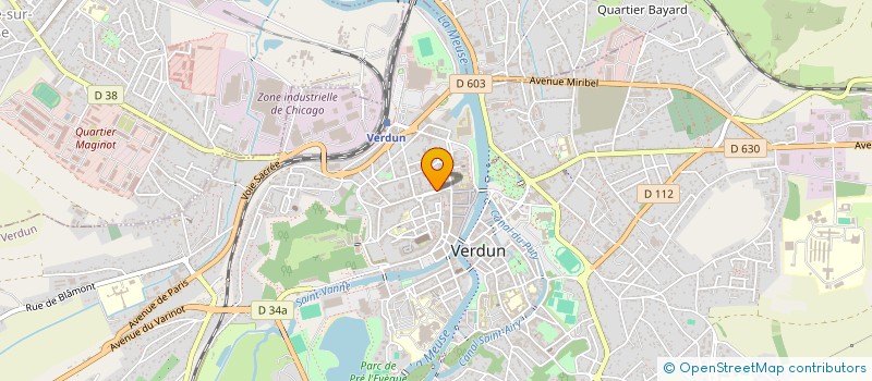 localisation de l'entreprise MONSIEUR LOIC SCHINDLER à VERDUN