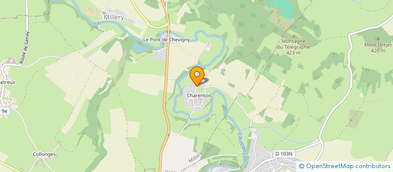 localisation de l'entreprise MONSIEUR LOIC SCHNOPP  MILLERY