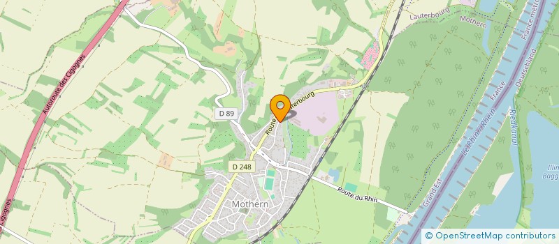 localisation de l'entreprise MONSIEUR LOIC SCHREINER  MOTHERN