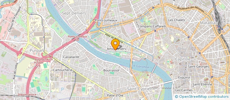 localisation de l'entreprise MONSIEUR LOIC SENEGAS  TOULOUSE