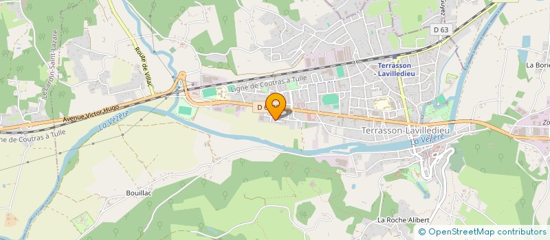 localisation de l'entreprise MONSIEUR LOIC SETAN  TERRASSON-LAVILLEDIEU