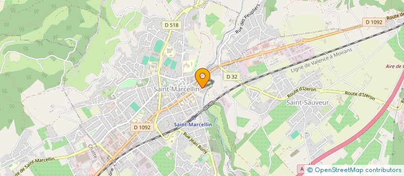 localisation de l'entreprise MONSIEUR LOIC SIBUT  SAINT-MARCELLIN