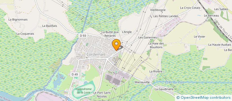 localisation de l'entreprise MONSIEUR LOIC SILORET  CORDEMAIS