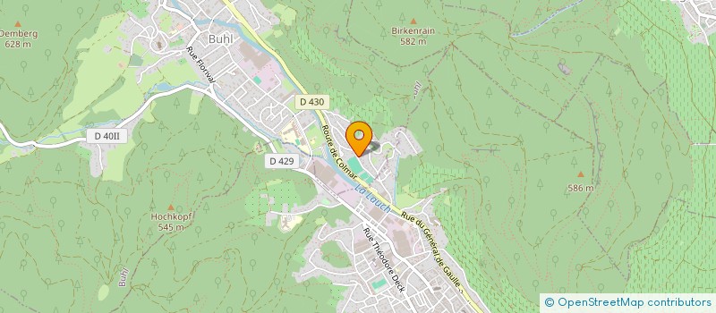 localisation de l'entreprise MONSIEUR LOIC SIMON  BUHL