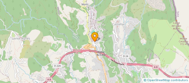 localisation de l'entreprise MONSIEUR LOIC SIMON  MENTON