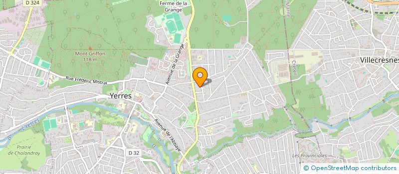 localisation de l'entreprise MONSIEUR LOIC SIMONET  YERRES