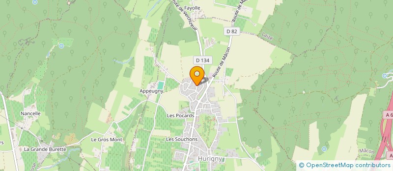 localisation de l'entreprise MONSIEUR LOIC SIMONET  HURIGNY