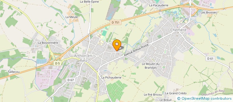 localisation de l'entreprise MONSIEUR LOIC SIMONOT  CHAUMES-EN-RETZ