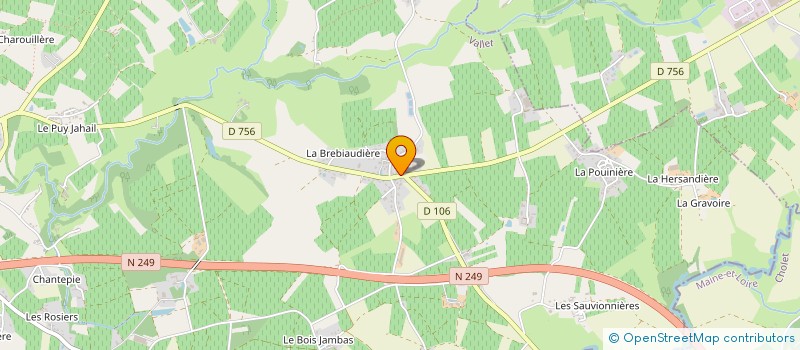 localisation de l'entreprise MONSIEUR LOIC SIROT  VALLET