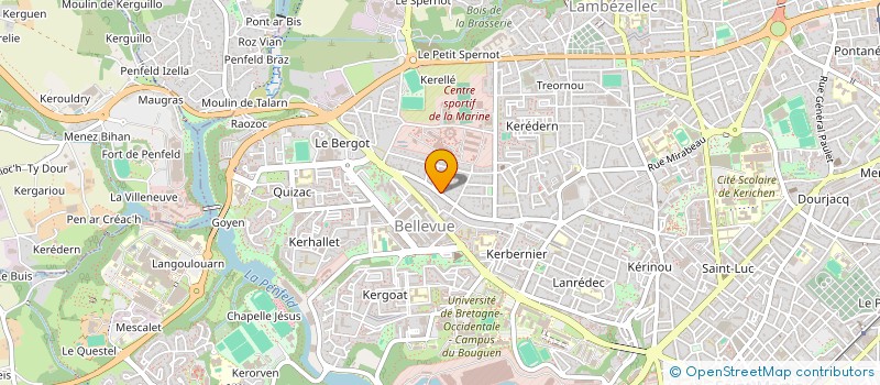 localisation de l'entreprise MONSIEUR LOIC SOKOUDJOU SONAGU à BREST