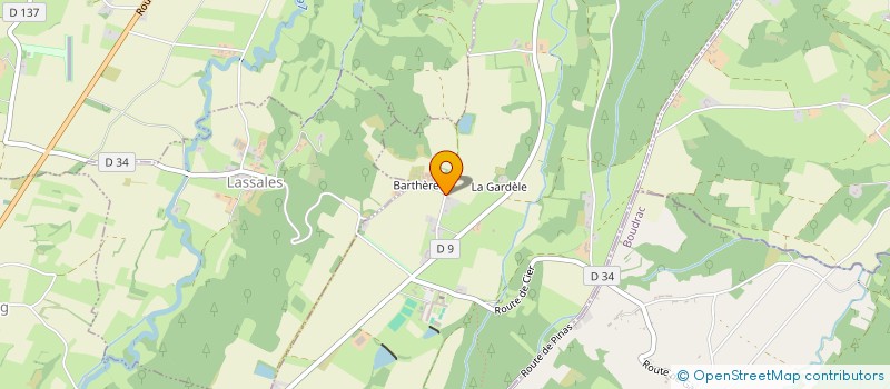 localisation de l'entreprise MONSIEUR LOIC SOULE  MONLEON-MAGNOAC