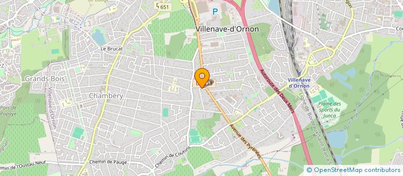 localisation de l'entreprise MONSIEUR LOIC SOULIE à VILLENAVE-D'ORNON