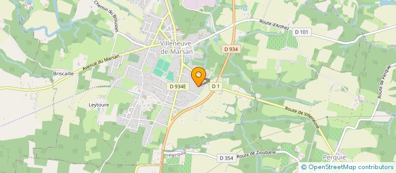localisation de l'entreprise MONSIEUR LOIC SOURDILLON à VILLENEUVE-DE-MARSAN