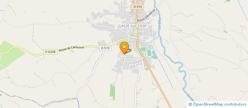 localisation de l'entreprise MONSIEUR LOIC SPECOGNA à LEZAT-SUR-LEZE