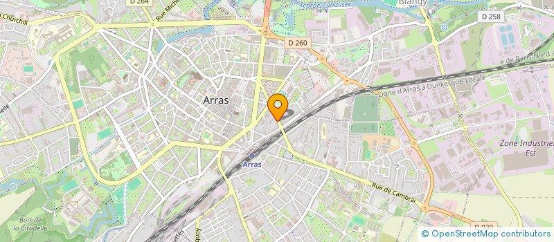 localisation de l'entreprise MONSIEUR LOIC STEGNERSKI à ARRAS