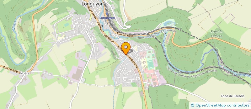 localisation de l'entreprise MONSIEUR LOIC STEVENIN  MONTIGNY-LES-METZ