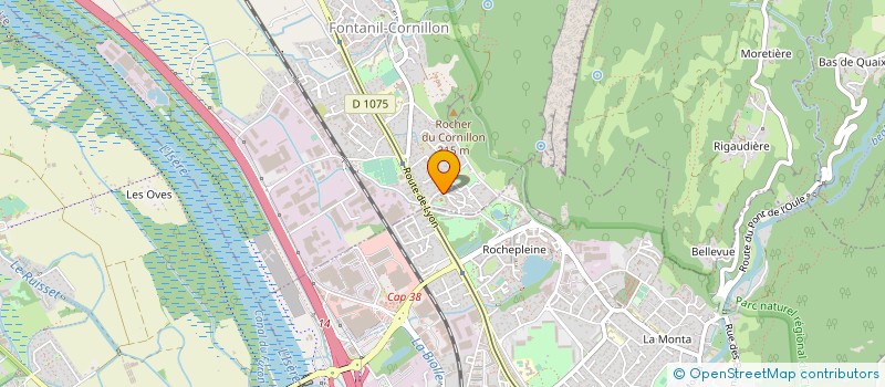 localisation de l'entreprise MONSIEUR LOIC TALIERCIO à FONTANIL-CORNILLON