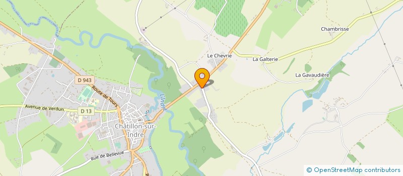 localisation de l'entreprise MONSIEUR LOIC TANCHOUX à CHATILLON-SUR-INDRE