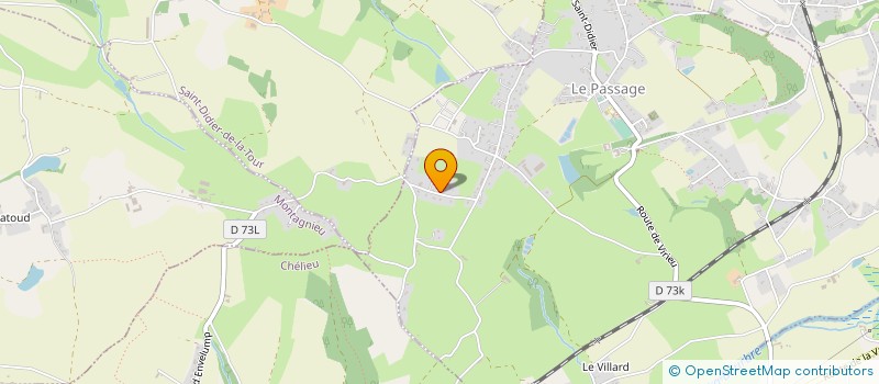 localisation de l'entreprise MONSIEUR LOIC TANGAMA  LE PASSAGE