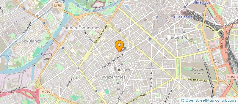 localisation de l'entreprise MONSIEUR LOIC TANGHE à LILLE