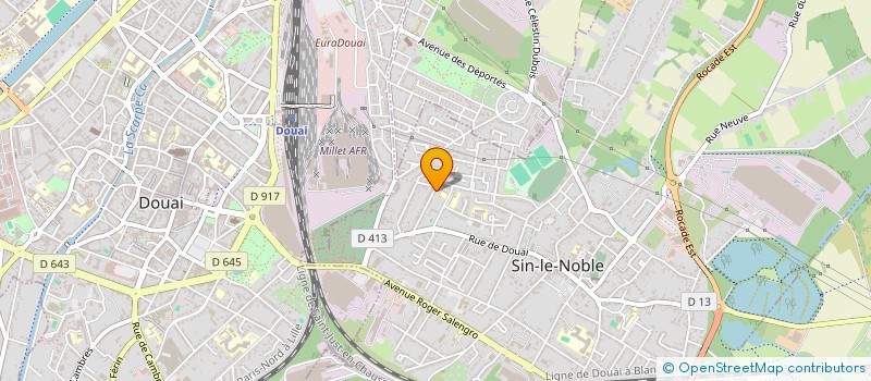 localisation de l'entreprise MONSIEUR LOIC TASSIN  SIN-LE-NOBLE