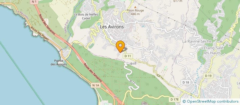 localisation de l'entreprise MONSIEUR LOIC TECHER  LES AVIRONS