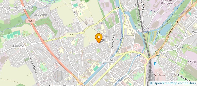 localisation de l'entreprise MONSIEUR LOIC TEMBUYSER  DOUAI