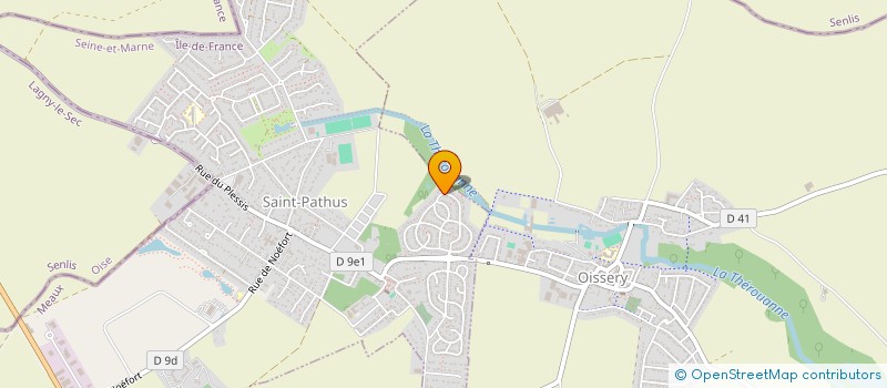 localisation de l'entreprise MONSIEUR LOIC TESTARD  SAINT-PATHUS