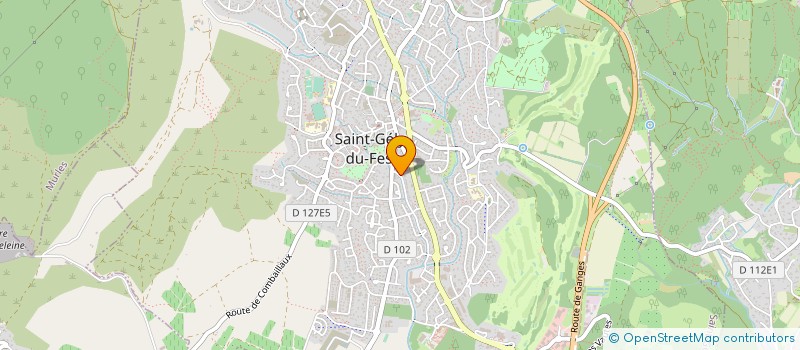 localisation de l'entreprise MONSIEUR LOIC THERY à SAINT-GELY-DU-FESC