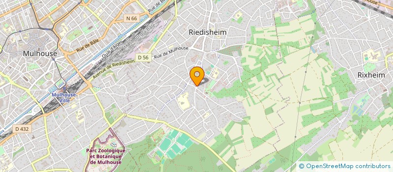 localisation de l'entreprise MONSIEUR LOIC THIEL  RIEDISHEIM