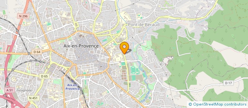 localisation de l'entreprise MONSIEUR LOIC THIERY  AIX EN PROVENCE