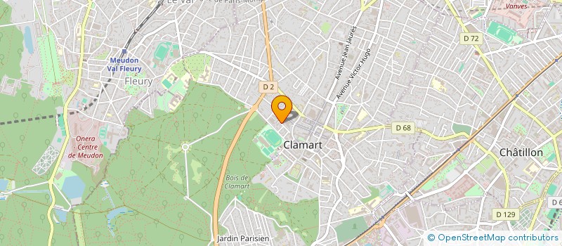 localisation de l'entreprise MONSIEUR LOIC THOMAS à CLAMART