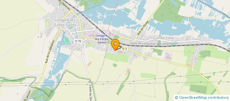 localisation de l'entreprise MONSIEUR LOIC THORET à CONDE-FOLIE