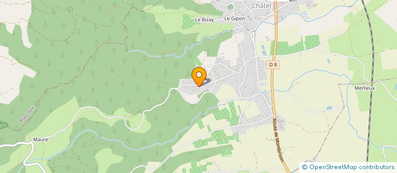 localisation de l'entreprise MONSIEUR LOIC TODESCO à MARCILLY-LE-CHATEL