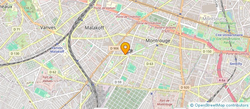 localisation de l'entreprise MONSIEUR LOIC TOI  MONTROUGE