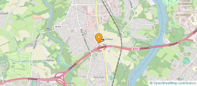 localisation de l'entreprise MONSIEUR LOIC TOUBEAU DE MAISONNEUVE à LA CHAPELLE-SUR-ERDRE