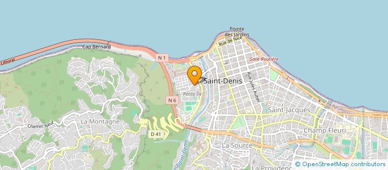 localisation de l'entreprise MONSIEUR LOIC TOULCANON à SAINT-DENIS