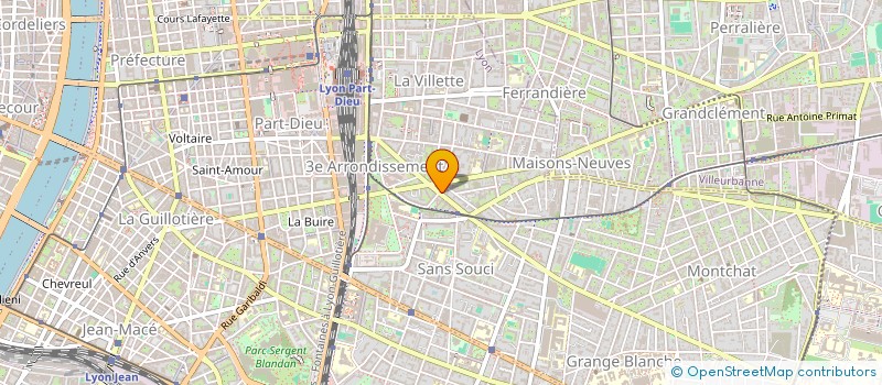 localisation de l'entreprise MONSIEUR LOIC TRAN  LYON