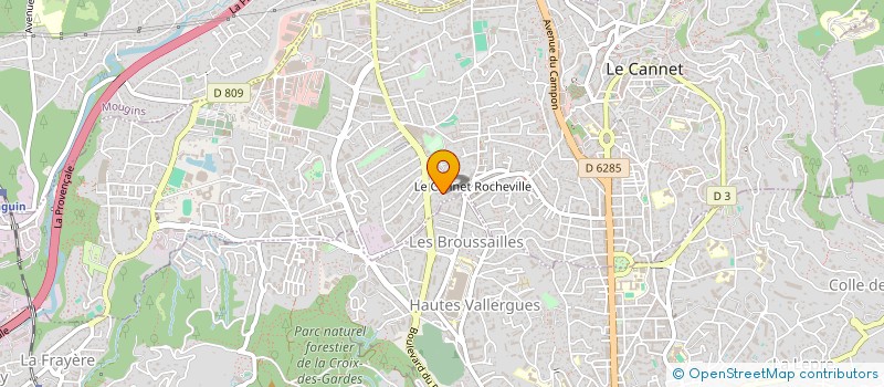 localisation de l'entreprise MONSIEUR LOIC TREPSAT à LE CANNET